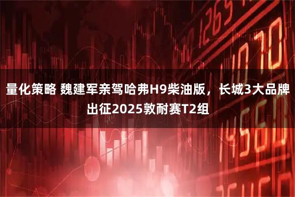 量化策略 魏建军亲驾哈弗H9柴油版，长城3大品牌出征2025敦耐赛T2组